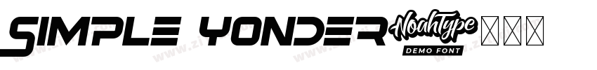 Simple yonder字体转换